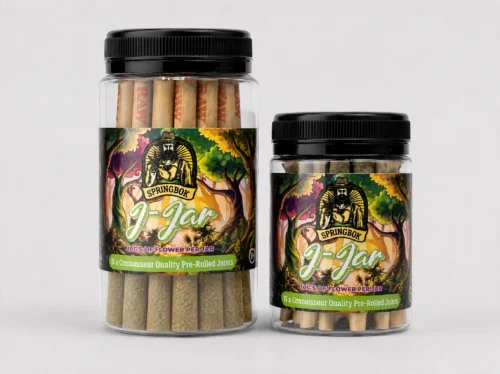 J-Jar 15-pack pre-rolls, 1¼ and king size side by side