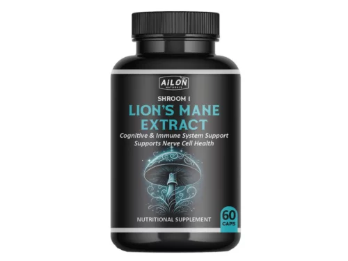 Organic Lion’s Mane Extract 60 Caps bottle