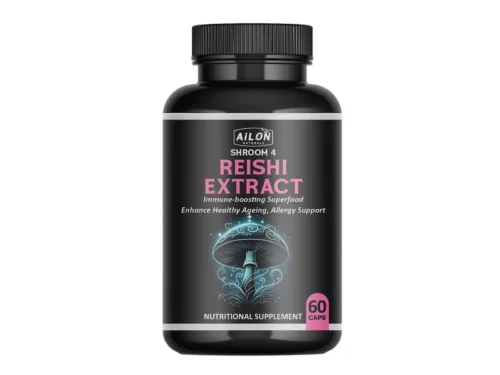 Organic Reishi Extract 60 Caps bottle