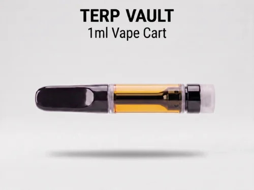 Terp Vault 1ml 510 THC vape cartridge product shot