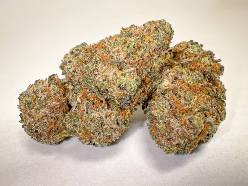 Fanta Sea RBX AAA indoor cannabis flower close up orange cake gas